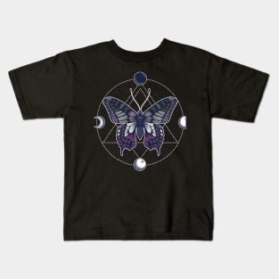 Asexual Butterfly Kids T-Shirt